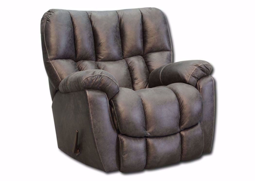 dark gray rocker recliner