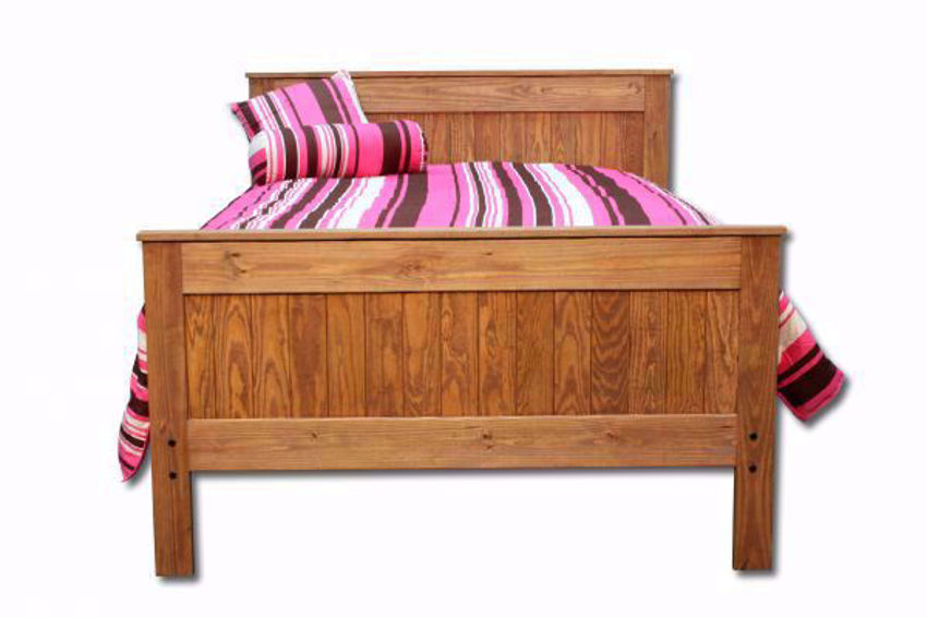 Duncan Full Bed Light Brown Home Furniture Plus Bedding and