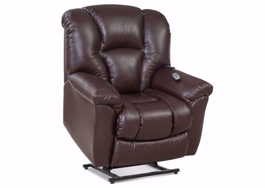 plush leather recliner