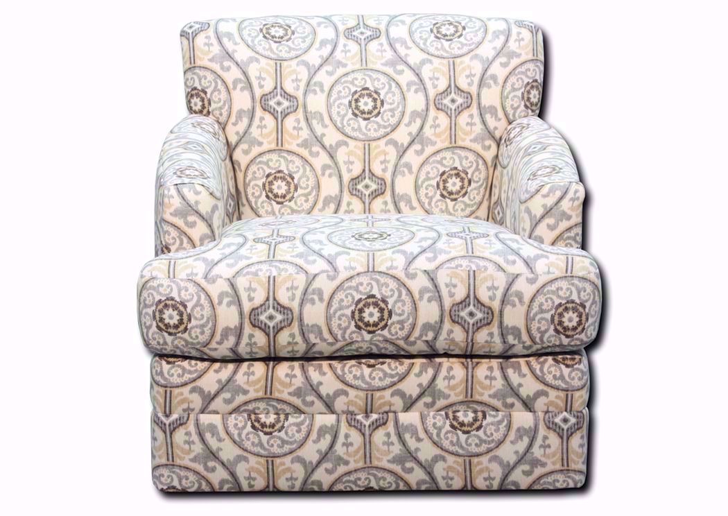 Suzanne Swivel Accent Chair - Multi