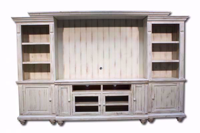 Vincente Entertainment Center - White