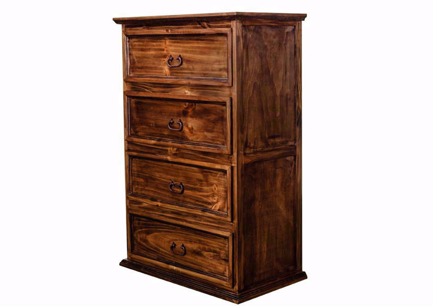 Amarillo 4 Drawer Bedroom Chest Brown