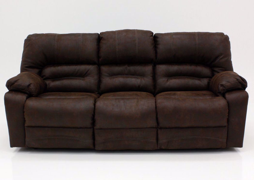Legacy Reclining Sofa Dark Brown Home Furniture Plus Bedding and Mattress Center