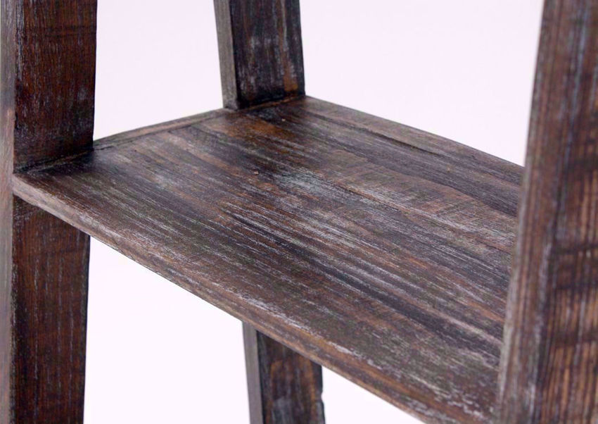 Ladder Bookcase Barnwood Home Furniture Plus Bedding and Mattress