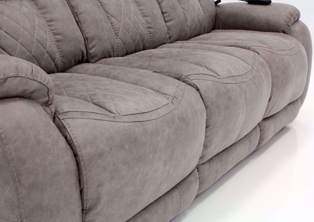 Daytona POWER Reclining Sofa Soft Brown Home Furniture Plus Bedding