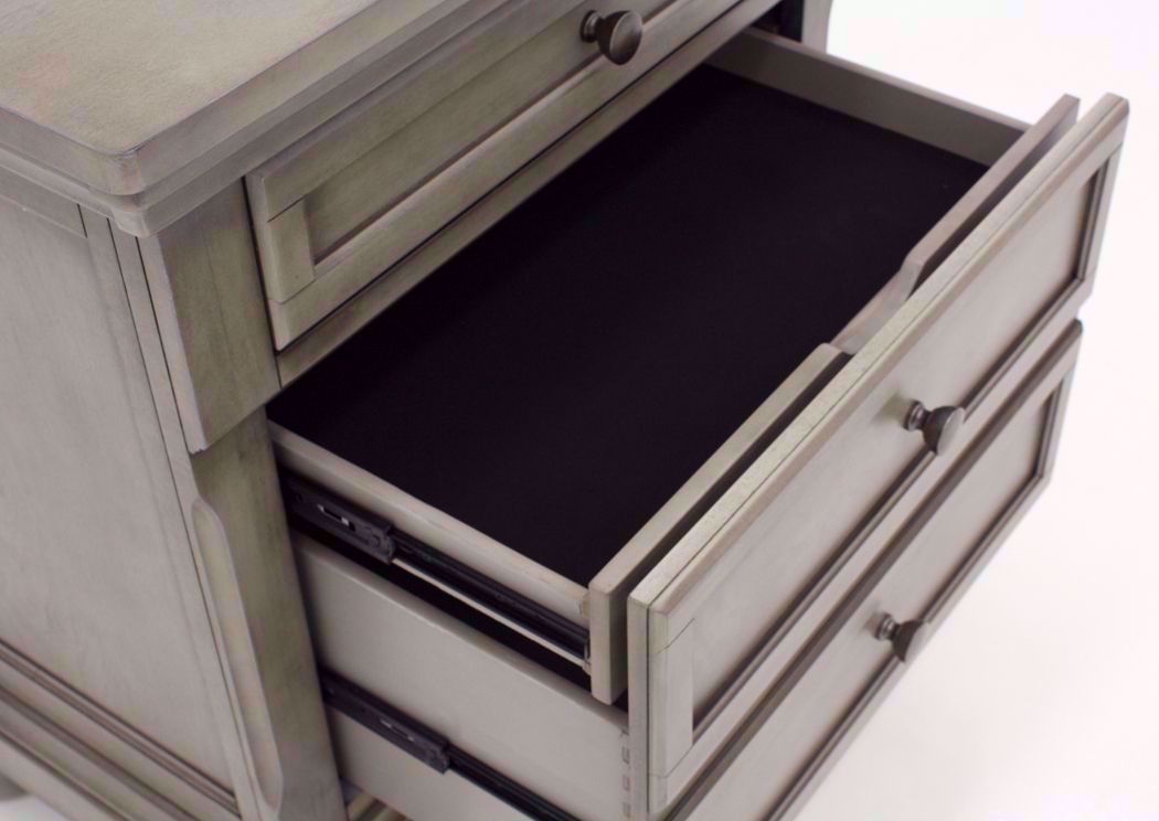 Lettner Nightstand Light Gray
