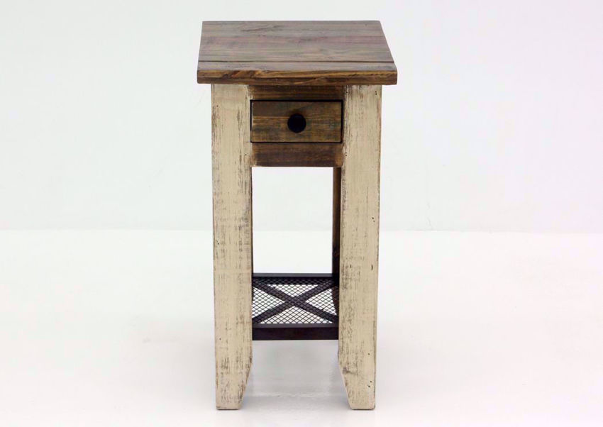 Amarillo Chairside End Table Rustic