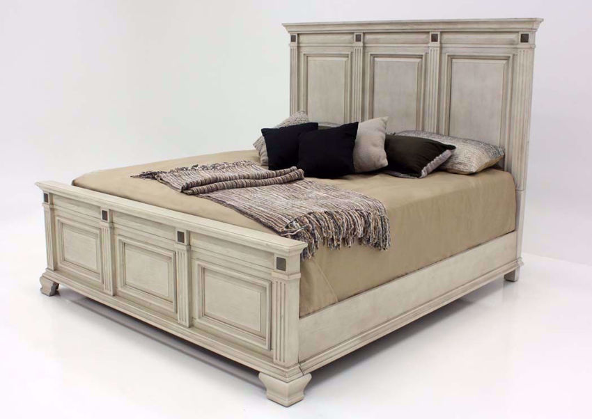Passages King Size Bed White