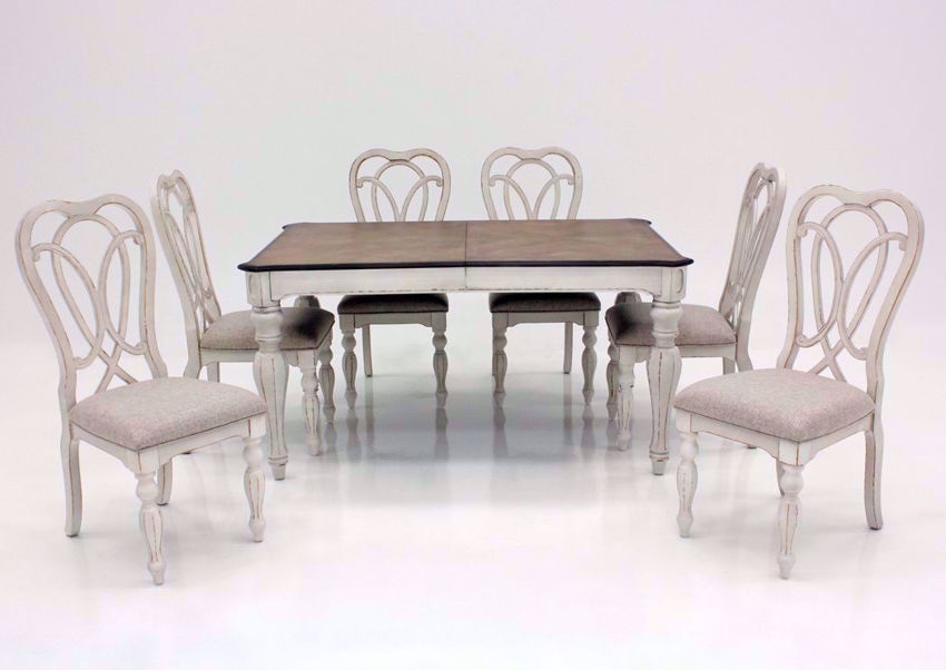 Giovanni Dining Table Set White