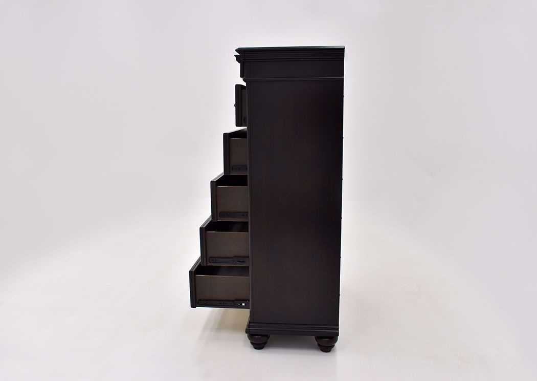 Brynhurst Chest of Drawers Dark Brown Home Furniture Plus Bedding and Mattress Center