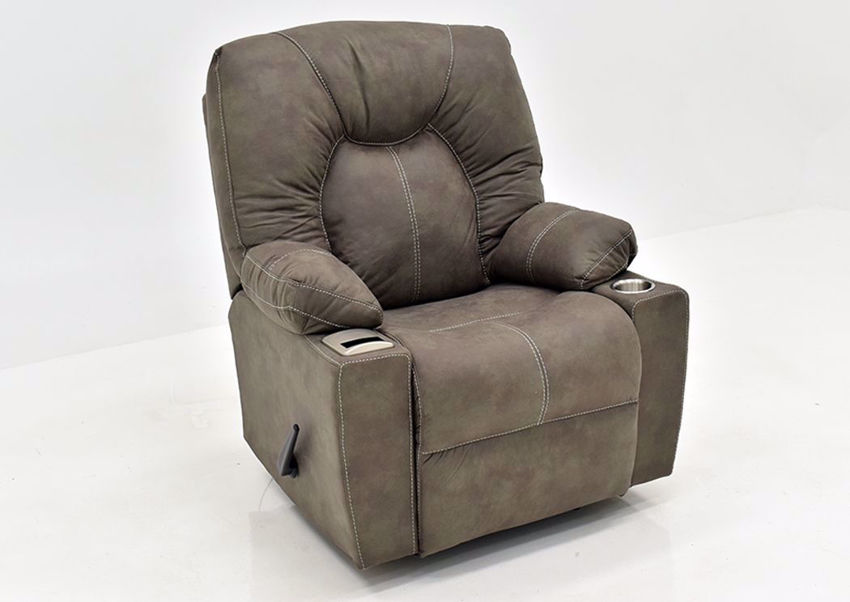 franklin leather rocker recliner