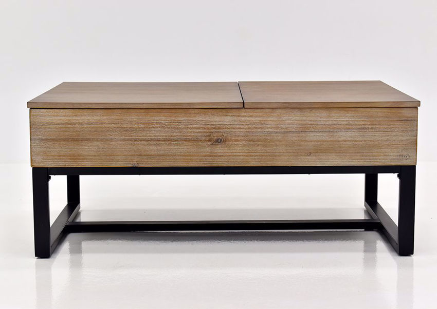 Frisco Dual LiftTop Coffee Table Brown