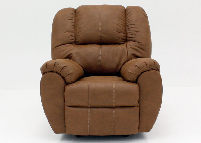 McGann Rocker Recliner Saddle Brown Home Furniture Plus Bedding