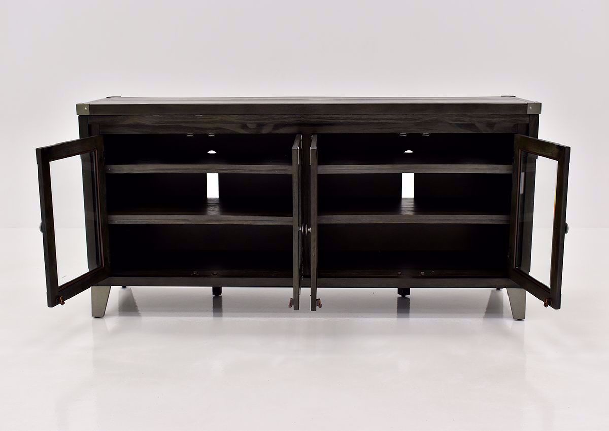 Todoe Large TV Stand Gray