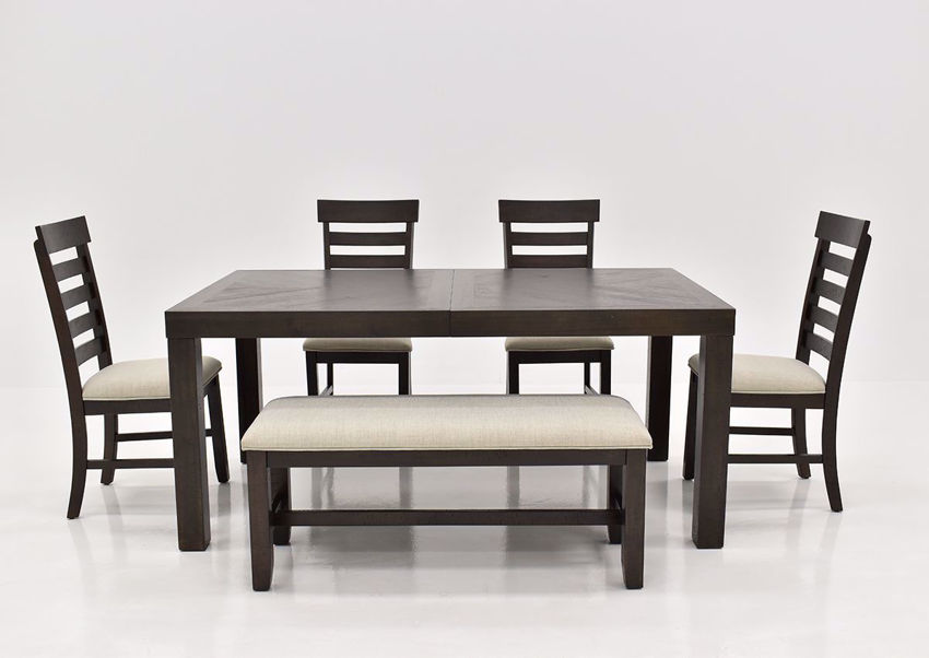 Colorado Standard Height Dining Table Set Brown