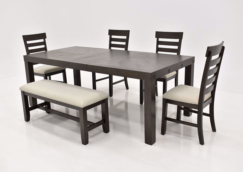 Colorado Standard Height Dining Table Set Brown