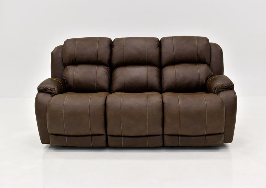review denali power reclining leather sofa