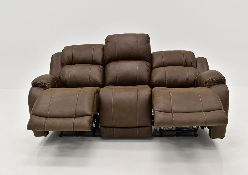 review denali power reclining leather sofa
