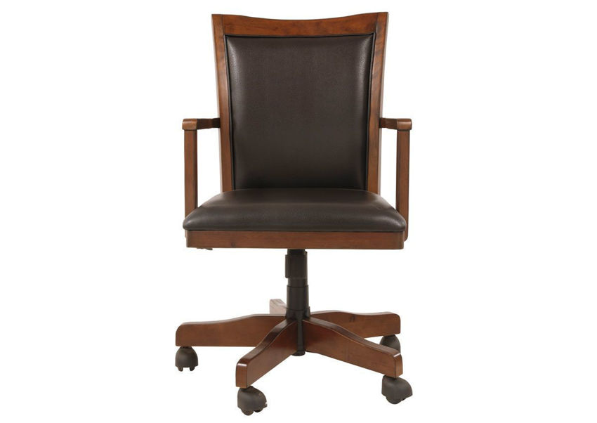 home office chair brown