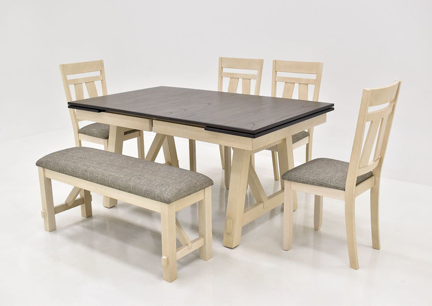 home crown 6 seater dining table