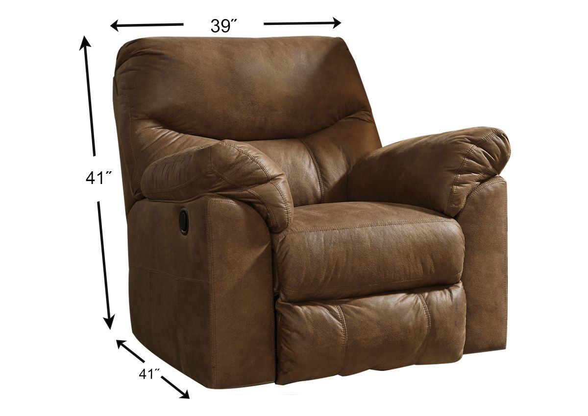 Boxberg Recliner Brown Home Furniture