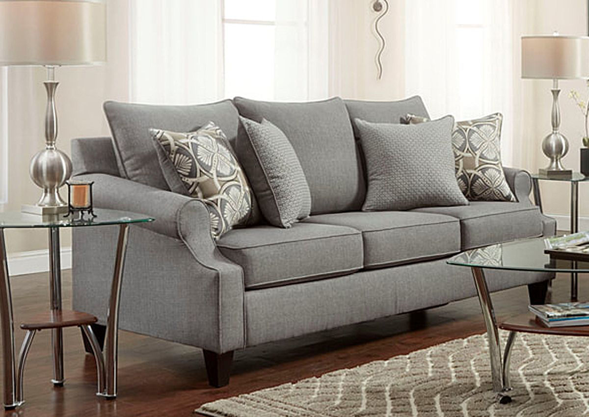 Bay Ridge Sofa - Gray | Home Furniture Plus Bedding