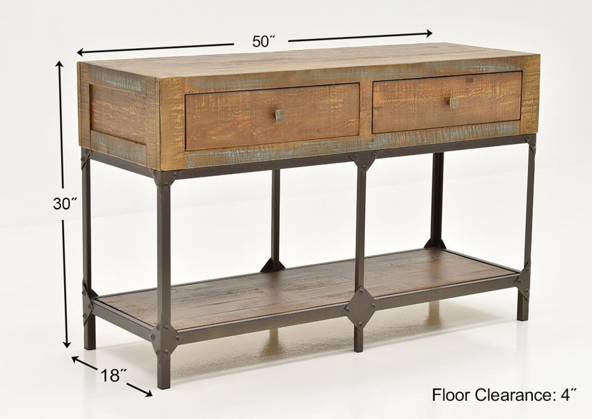 Urban Sofa Table Brown