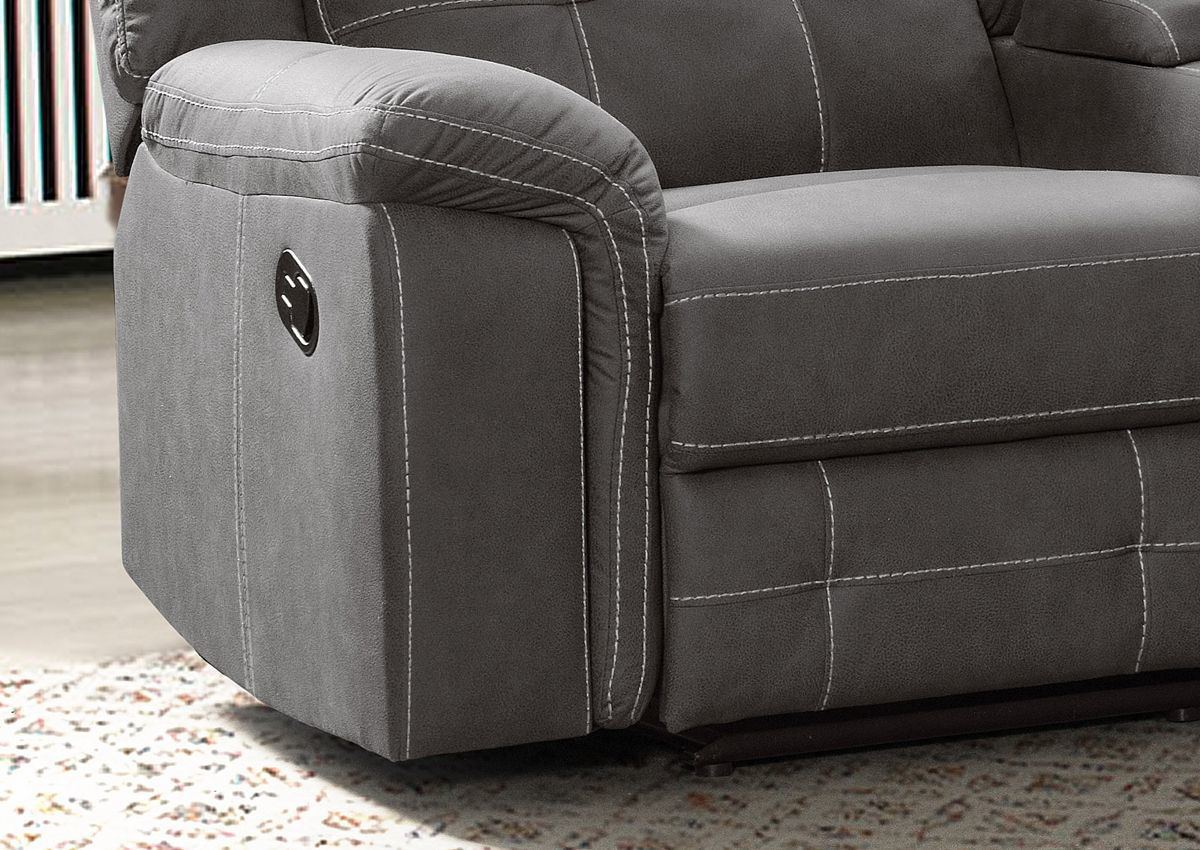 Keystone Reclining Sectional Sofa Gray