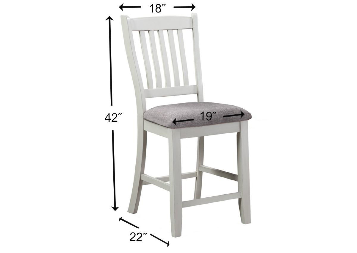 Buford Counter Height Dining Table Set Gray Home Furniture Plus