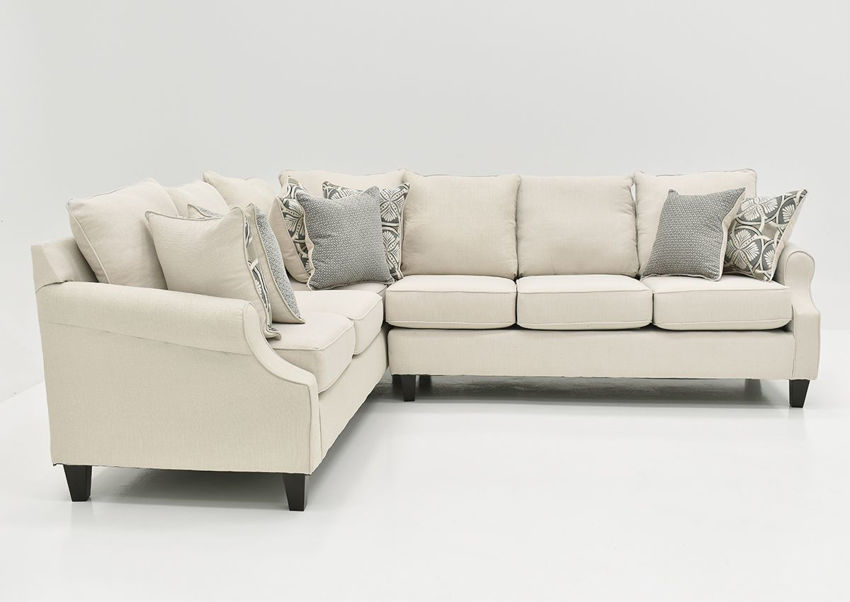 Bay Ridge Sectional Sofa - Off White | Home Furniture Plus Bedding and ...