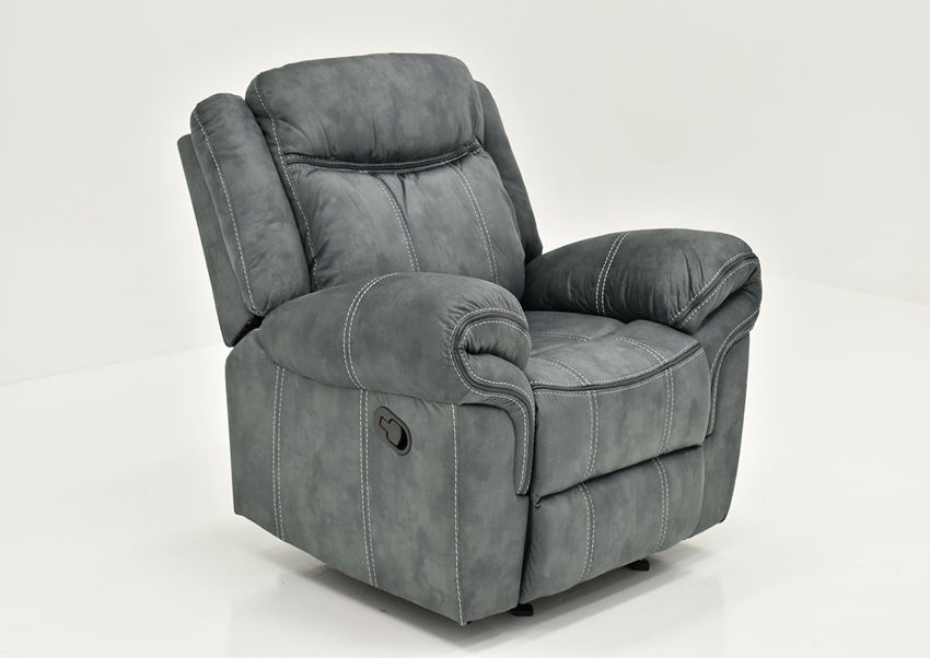 Image 2 of  Knoxville Grey Recliner Glider