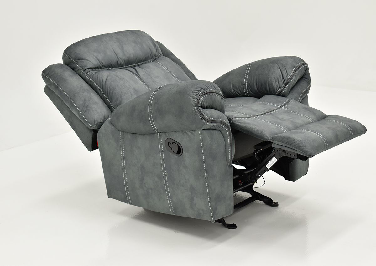 Knoxville Glider Recliner Gray