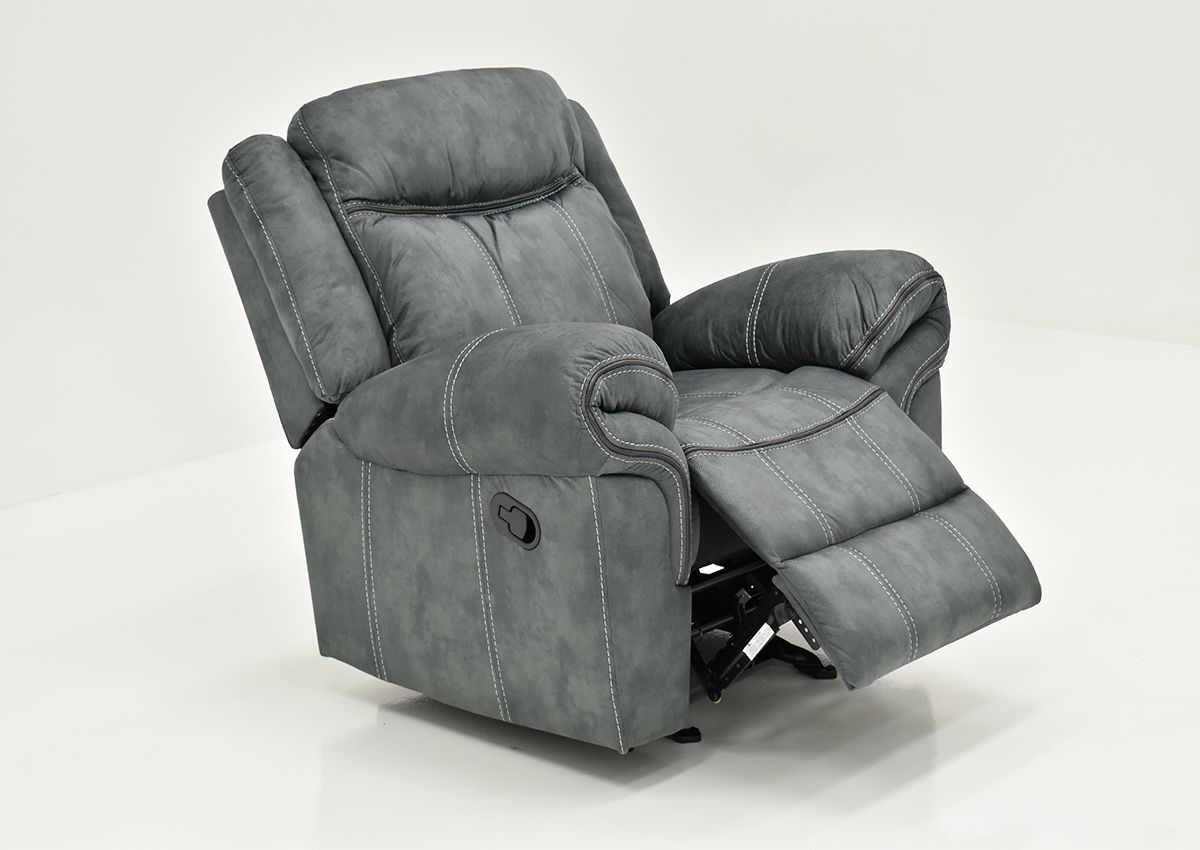 Knoxville Glider Recliner Gray