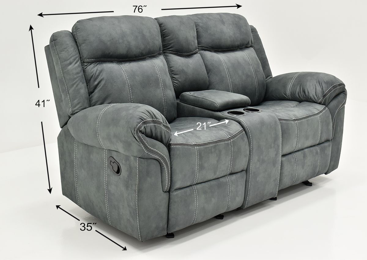 Knoxville Reclining Sofa Set Gray Home Furniture Plus Bedding