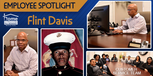 Flint Davis – February 2021 Home Furniture Plus Bedding Employee Spotlight
