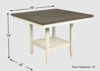 Dimension Details the Chalk Gray Fulton Dining Table by Crown Mark | Home Furniture Plus Bedding