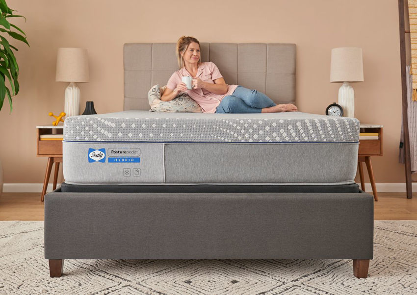 sealy hybrid firm queen mattress