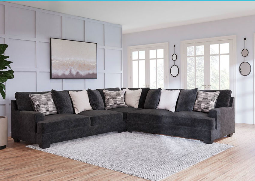 Rådne smuk Rusland Lavernett Sectional Sofa - Gray | Home Furniture Plus Bedding and Mattress  Center