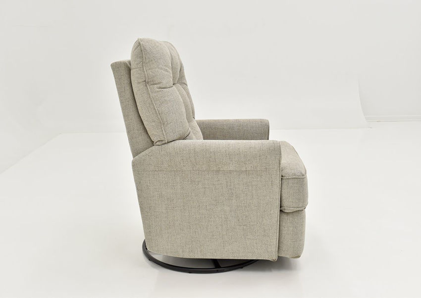 Carissa Swivel Glider Recliner - Gray | Home Furniture Plus Bedding