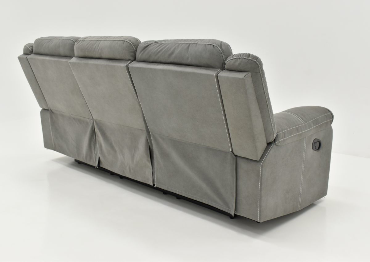 Keystone Reclining Sofa Gray Home Furniture Plus Bedding and Mattress Center
