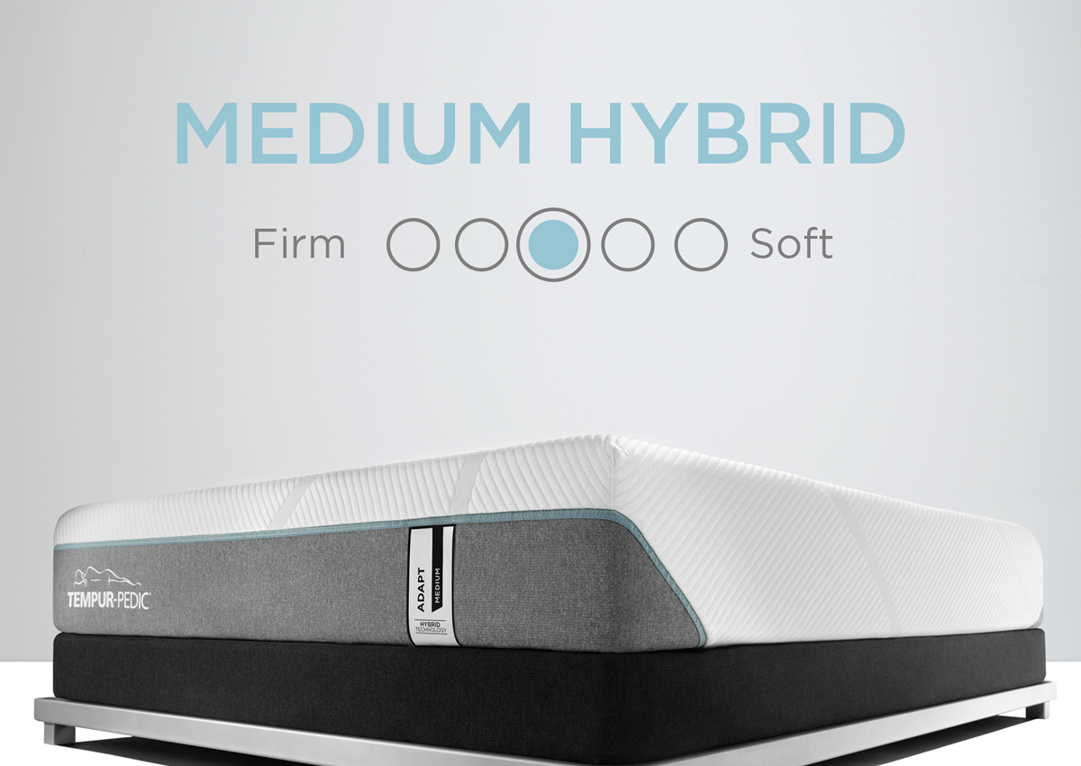 TempurPedic Adapt Medium Hybrid Mattress Twin XL Home Furniture