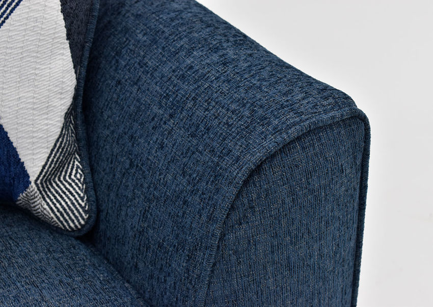 Endurance Sectional Sofa Navy Blue Home Furniture Plus Bedding and