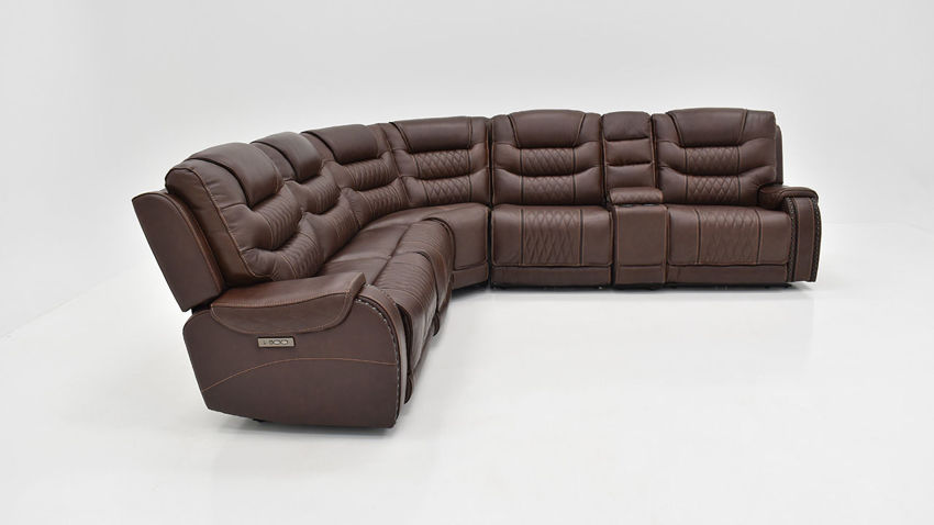 elliot leather power reclining sofa