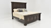 Slightly Angled View of the Big Valley Queen Size Bed in Brown by Liberty Furniture | Home Furniture Plus Bedding