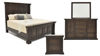 Group View of the Big Valley Queen Size Bedroom Set in Brown by Liberty Furniture | Home Furniture Plus Bedding