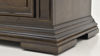 Close Up Foot View of the Big Valley Chest of Drawers in Brown by Liberty Furniture | Home Furniture Plus Bedding