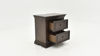 Slightly Angled Open View of the Big Valley Nightstand in Brown by Liberty Furniture | Home Furniture Plus Bedding