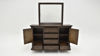Front Facing View with Drawers Open of the Big Valley Dresser with Mirror in Brown by Liberty Furniture | Home Furniture Plus Bedding