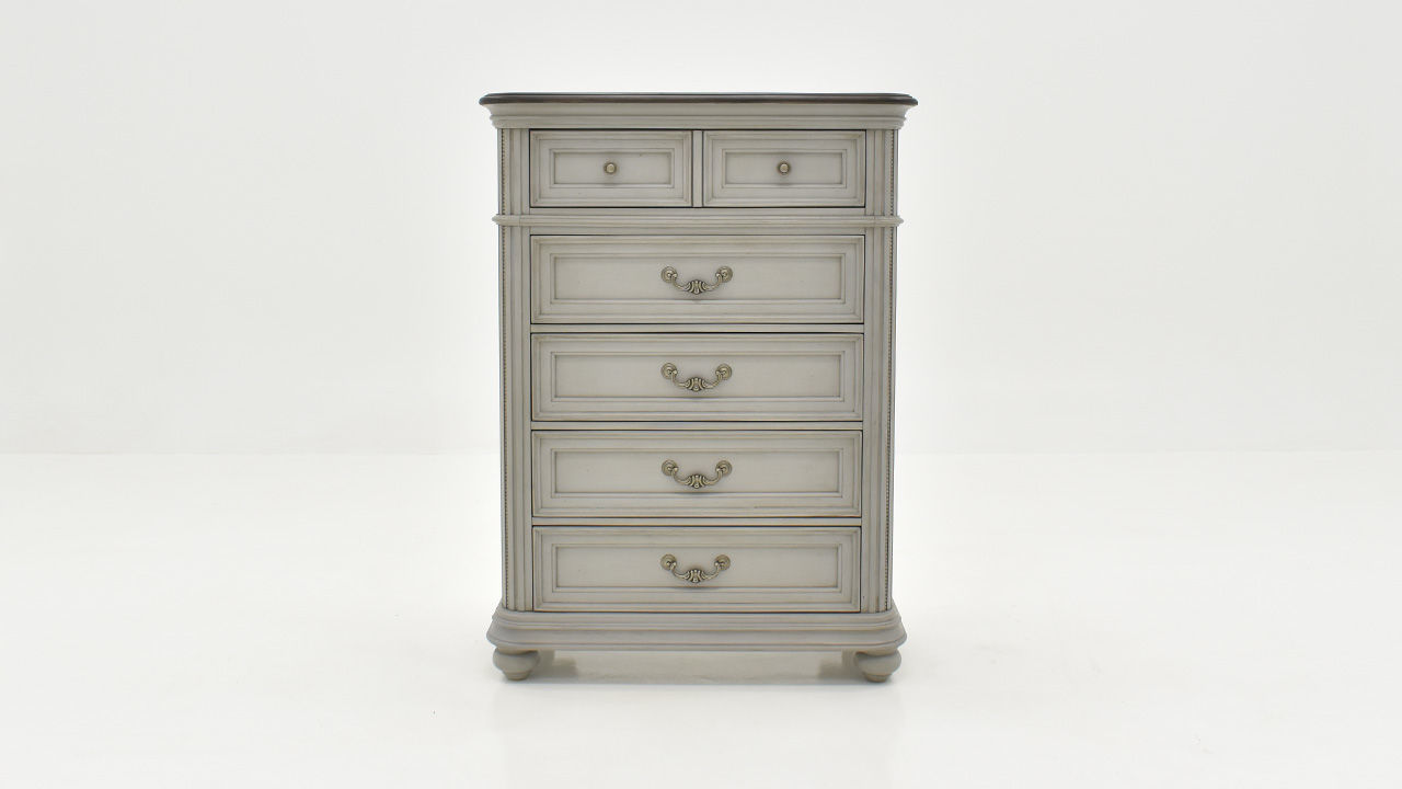 Keystone Chest of Drawers Gray Home Furniture Plus Bedding and