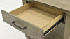 Interior Drawer View of the Rustic End Table in Gray by Bernards | Home Furniture Plus Bedding